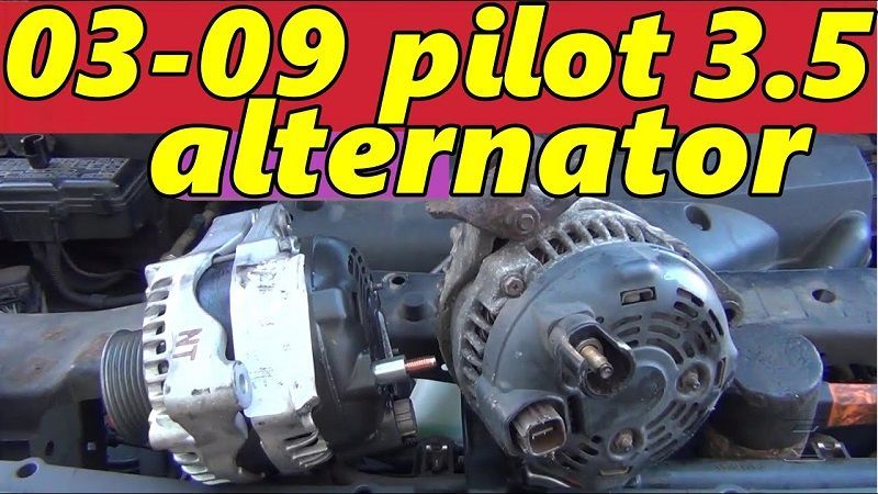 2007 Honda Pilot Alternator