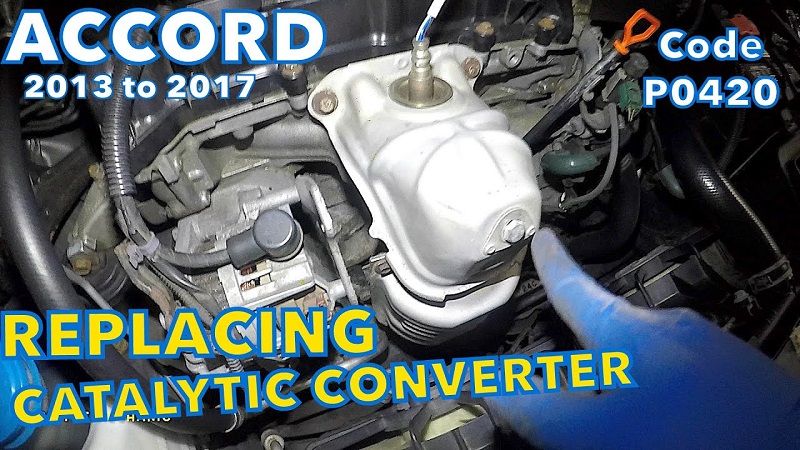 2013 Honda Accord Catalytic Converter