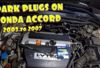 2004 Honda Accord Spark Plugs