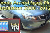 2008 Honda Accord Spark Plugs