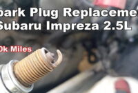 Subaru Spark Plug Replacement