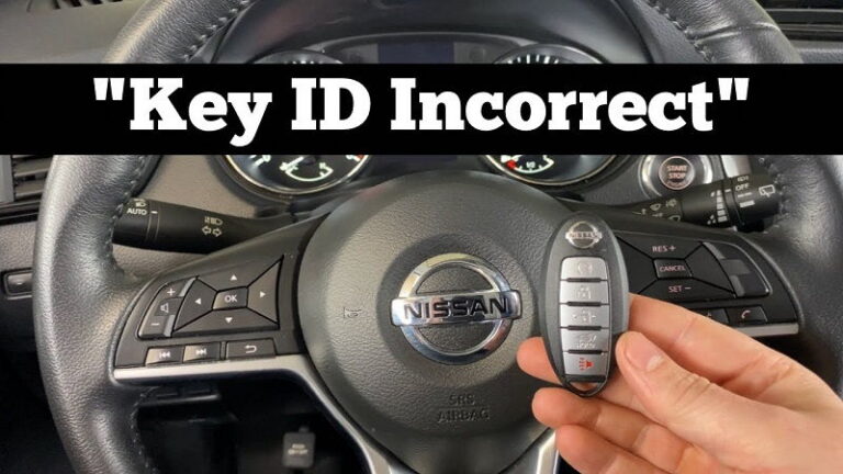 Key ID Incorrect Nissan Rogue - Diagnose & Fix | Mechanic Guide