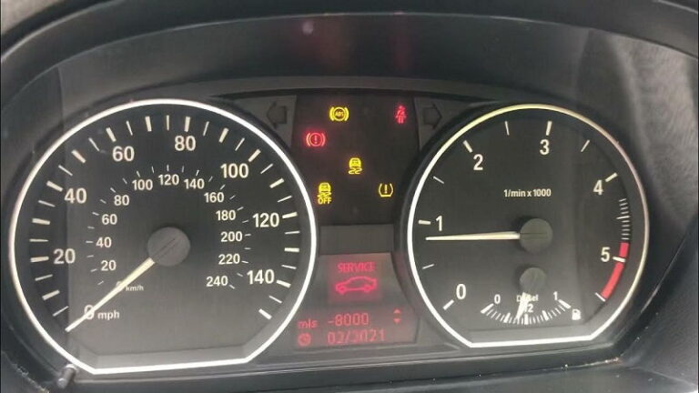 BMW Engine Warning Light Half Yellow | Mechanic Guide