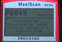 P0048 TurbochargerSupercharger Boost Control A Circuit High